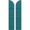 Ekena Millwork Americraft 3-Board (3 Batten) Wood Joined Board-n-Batten Shutters w/ Arch Top, ARW401BQ311X77ANH, PR ARW401BQ311X77ANH - alternate 1